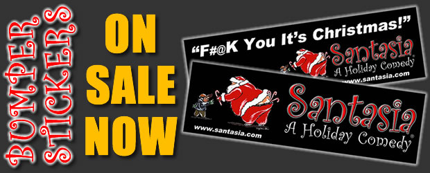 SANTASIA Bumper Stickers